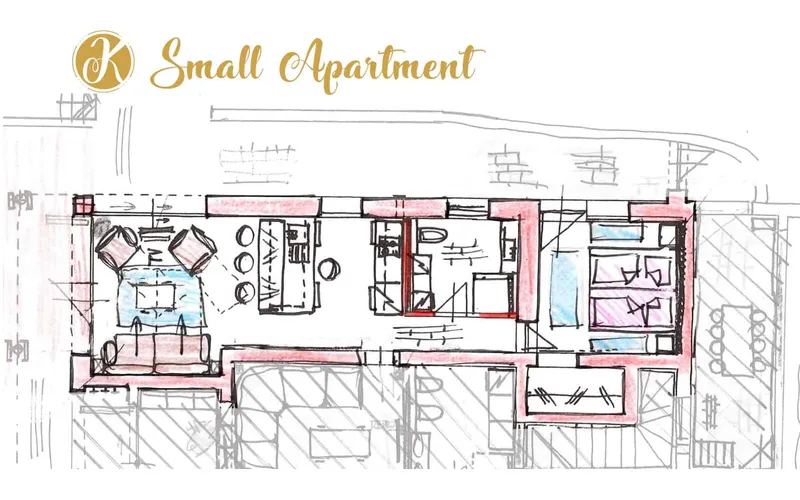 Small Apartment Floor Plan